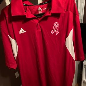 Adidas Nebraska Game Day polo